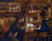 乔治莱门 - Two Women in an Interior